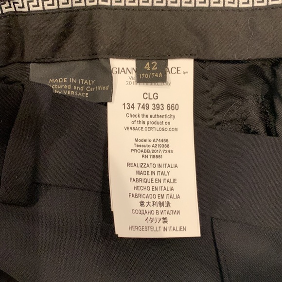 Gianni Versace pants - size 42 - US6 - Picture 5 of 12